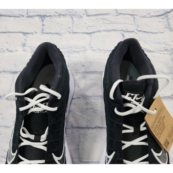 Nike MENS SZ 20 Air Zoom GT Hustle 3 TB Promo Black White Basketball HM0268-002 main image 6